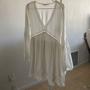 Lovestich white mini dress
